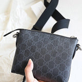 Side profile of chic statement women's handbag – women's designer-style accessory