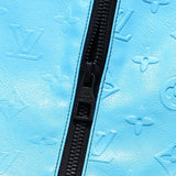 Front view of Louis Vuitton luxury clothing with signature branding