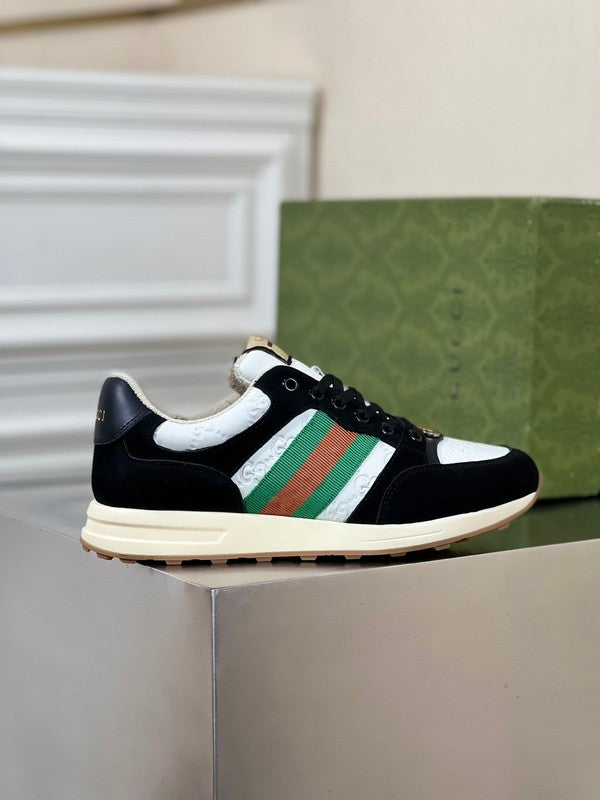 Gucci clean off-white luxury sneakers view 7 premium leather build
