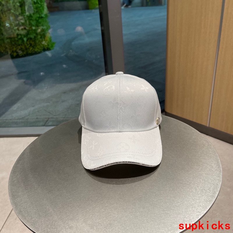 Close-up detail view of Louis Vuitton unisex cap