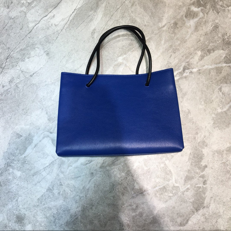 Understated Premium PU Leather Handbag - Versatile Everyday Design | Women's Designer-Inspired Purse #904 - back view (image 4) of designer-inspired handbag