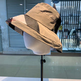Side view of Burberry unisex cap