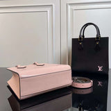 Interior view of structured classic women's handbag – women's luxury accessory