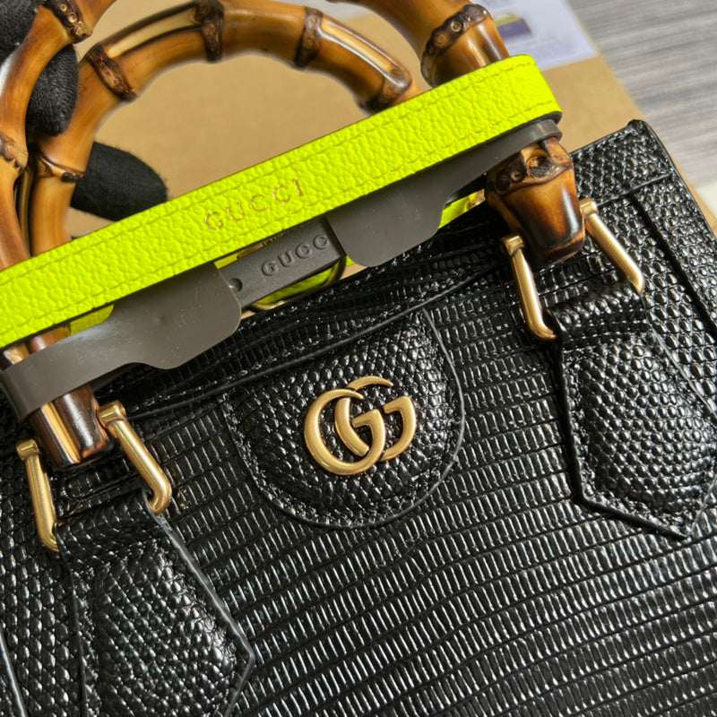 Back view of statement premium women's handbag – women's luxury accessory