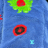 Full styled look of Louis Vuitton luxury clothing with logo-detail design