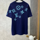 Side profile of Louis Vuitton cotton t-shirt with everyday silhouette
