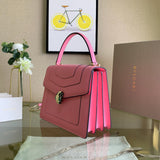 Bold Faux Leather Handbag - Versatile Everyday Design | Women's Fashion Handbag #1702 - texture close-up (image 9) of designer-inspired handbag