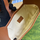 Back view of premium structured women's handbag – women's premium purse