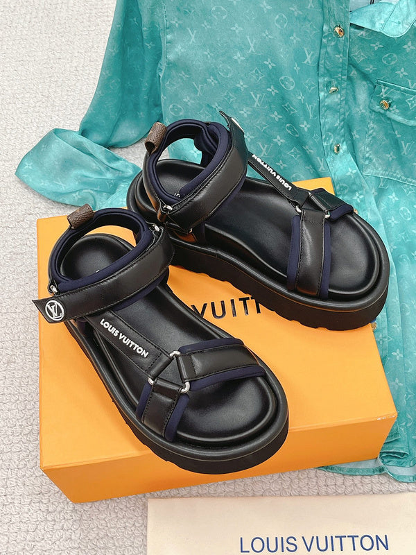 Louis Vuitton shoes Style 378 - texture and material detail