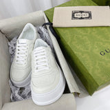 Gucci sneakers detailed view showing premium designer craftsmanship