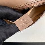 Side profile of modern structured women's handbag – women's premium purse