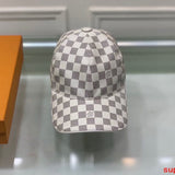 Close-up detail view of Louis Vuitton unisex cap