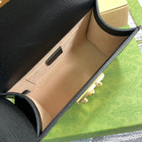Front view of elevated signature women's handbag – women's designer-style accessory