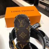 Louis Vuitton Camel Slingback Heels - Side Profile View