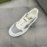 Gucci stone beige luxury sneakers view 8 padded collar comfort