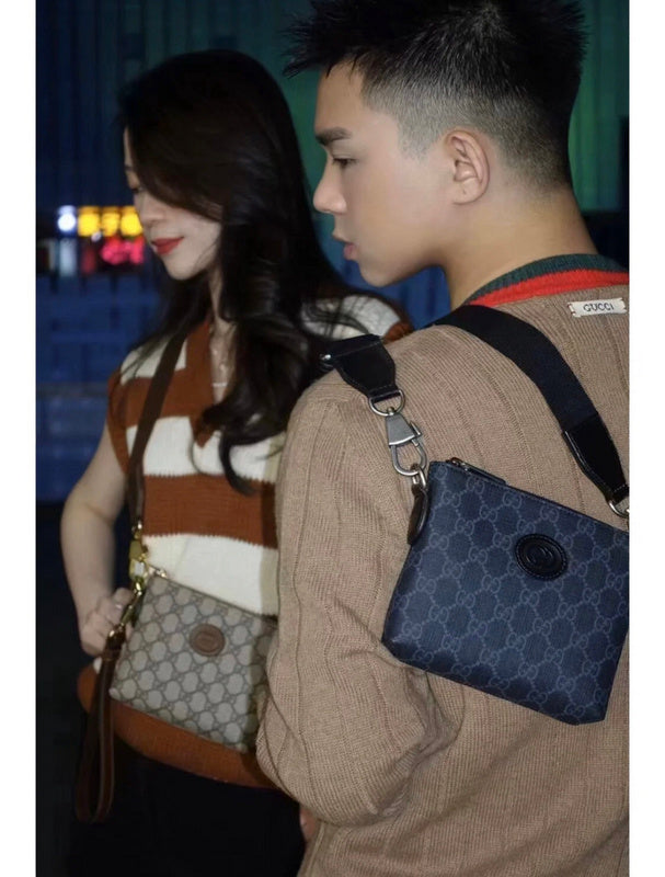 Close-up detail of chic statement women's handbag – women's designer-style accessory