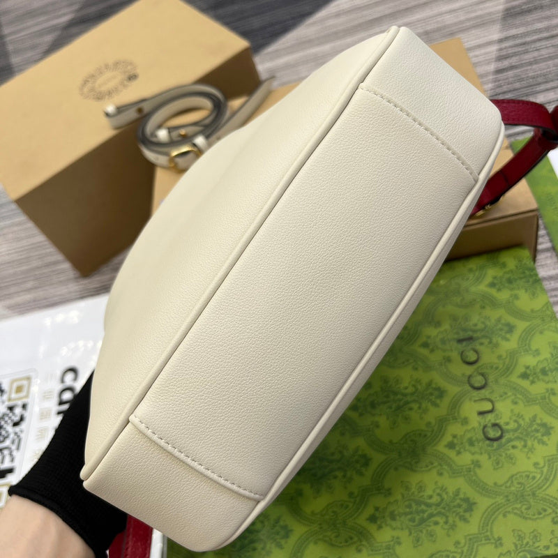 Interior view of structured statement women's handbag – women's luxury handbag