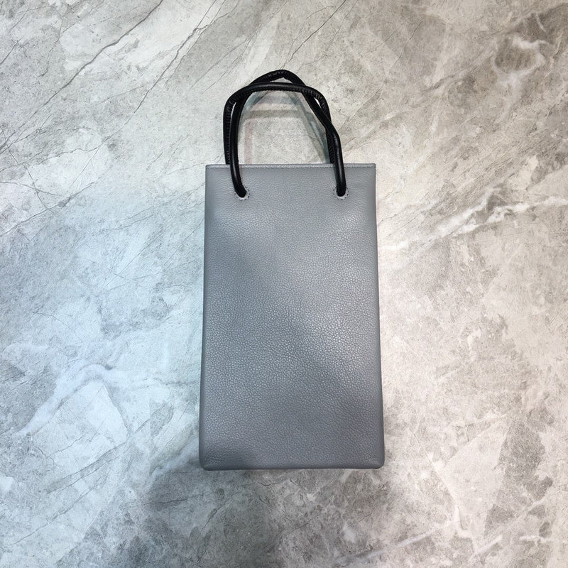 Sleek Premium PU Leather Handbag - Refined Silhouette | Women's Premium Handbag #1075 - back view (image 4) of designer-inspired handbag