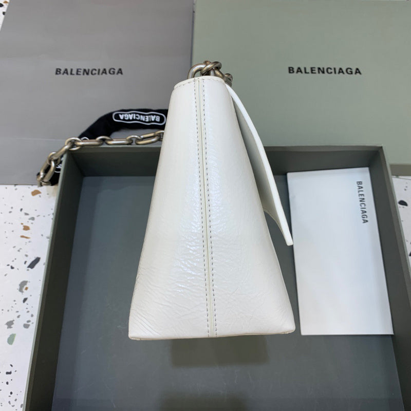 Modern Faux Leather Handbag - Understated Luxury Look | Women's Designer-Inspired Purse #269 - back view (image 4) of designer-inspired handbag