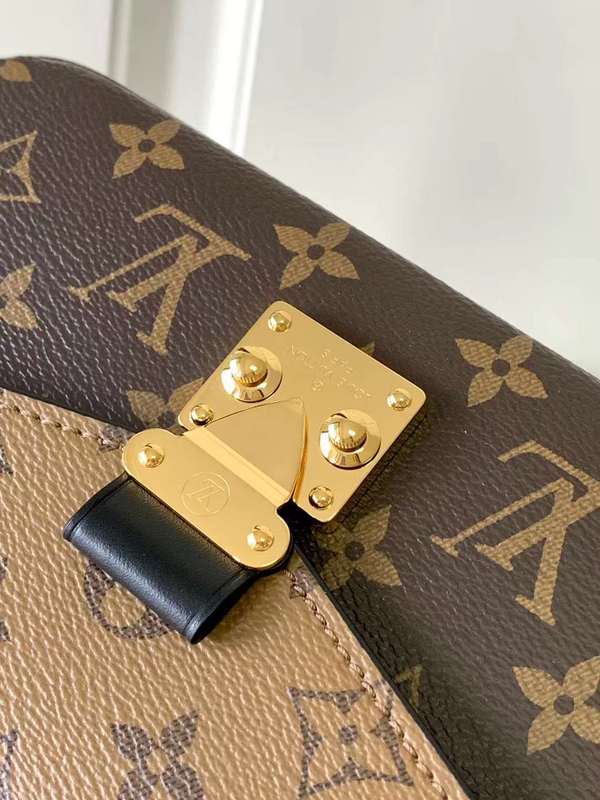 Back view of modern everyday-luxe women's handbag – women's statement bag