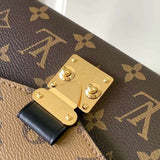 Back view of modern everyday-luxe women's handbag – women's statement bag