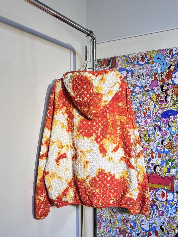 Back view of Louis Vuitton luxury clothing with everyday silhouette