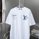 Front view of Louis Vuitton cotton t-shirt with contemporary cut
