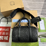 Front view of statement modern women's handbag – women's everyday handbag