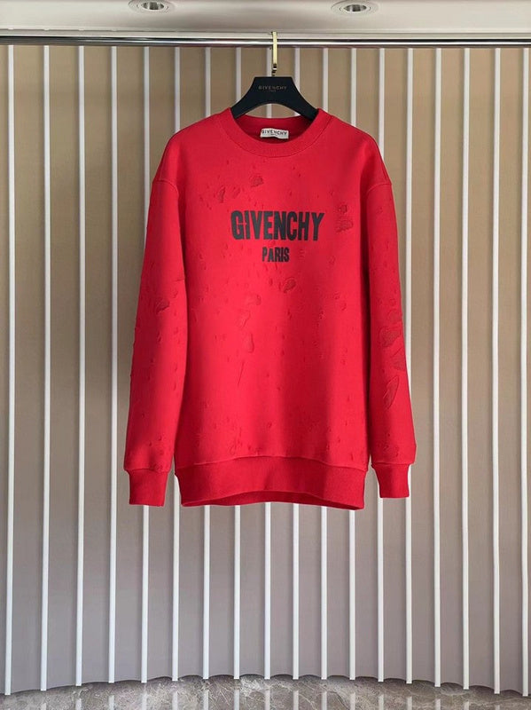 Back view of Givenchy luxury clothing with logo-detail design