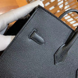 Close-up detail of balanced bag design