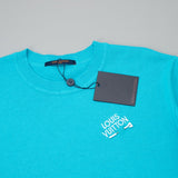 Flat lay presentation of Louis Vuitton cotton t-shirt with tailored silhouette