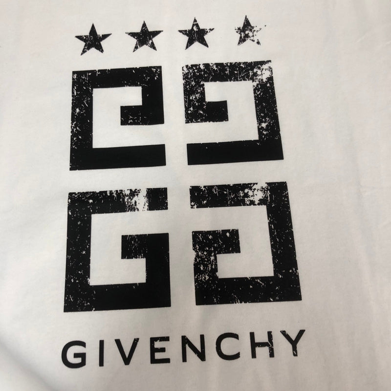 Flat lay presentation of Givenchy luxury clothing with relaxed-fit cut