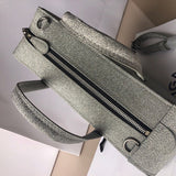 Sophisticated Premium PU Leather Handbag - Sleek Minimalist Lines | Women's Premium Handbag #901 - hardware and detail close-up (image 5) of designer-inspired handbag
