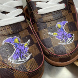 Nike bold contrast luxury sneakers view 4 minimalist modern build