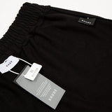 Close-up detail shot of Rhude luxury clothing with contemporary cut