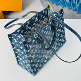 Back view of refined modern women's handbag – women's everyday handbag