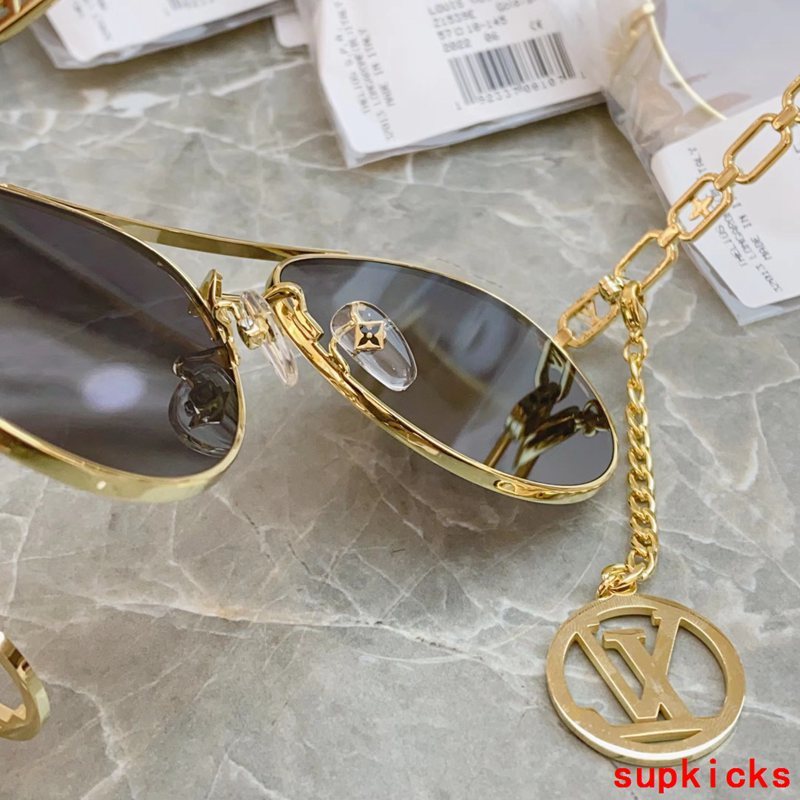 Front view of Louis Vuitton unisex sunglasses