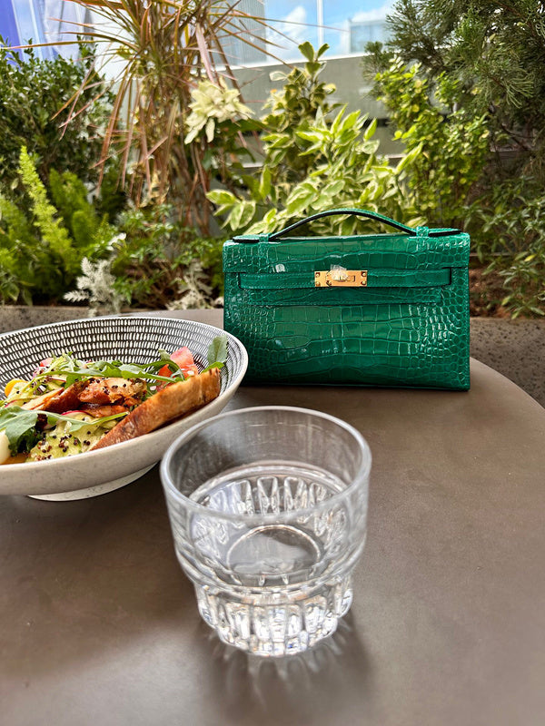 Effortless bag shown from front angle