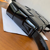 Chic Faux Leather Handbag - Chic Everyday Appeal | Women's Luxury Handbag #1636 - back view (image 4) of designer-inspired handbag