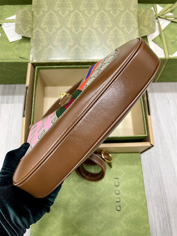 Close-up detail of sleek signature women's handbag – women's premium purse