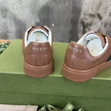 Gucci sneakers detailed view showing premium designer craftsmanship