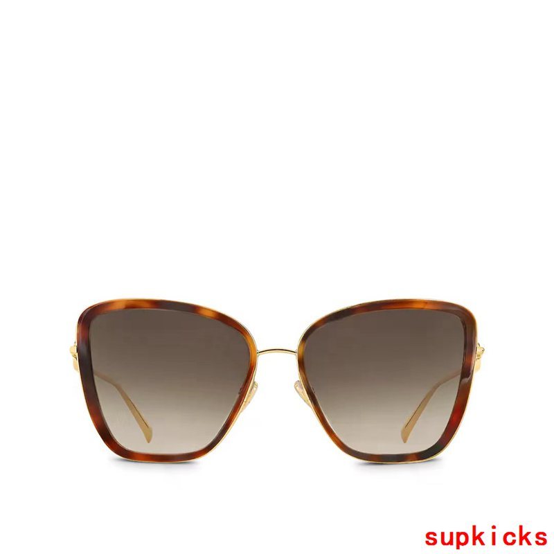 Angled view of Louis Vuitton unisex sunglasses