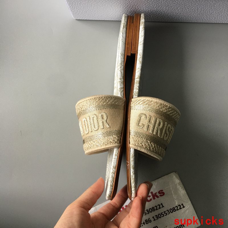 Dior Camel Ankle Strap Heels - Close-Up Texture View