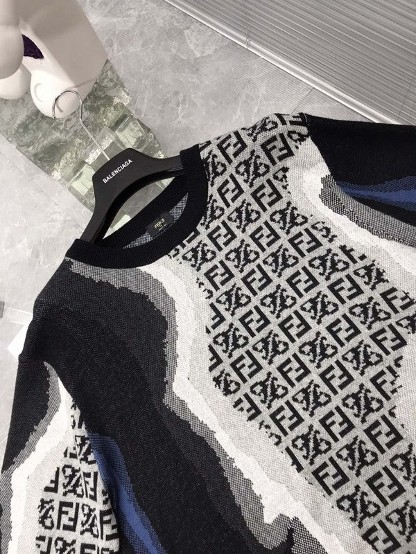 Flat lay presentation of Louis Vuitton luxury clothing with streetwear-inspired cut