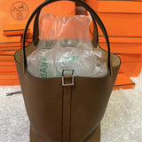 Close-up detail of streamlined bag design
