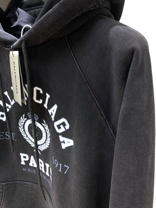 Balenciaga clothing close-up — premium authentic designer style