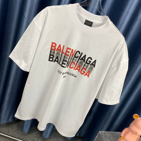 Balenciaga t-shirt detail view — premium authentic designer style