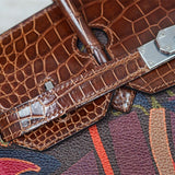  Sophisticated crossbody bag carried on shoulder 16