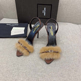 Saint Laurent shoes front view designer style