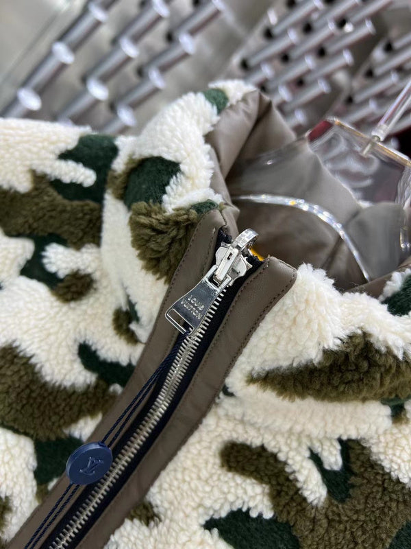 Full styled look of Louis Vuitton luxury clothing with everyday silhouette